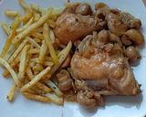 Foto del paso 6 de la receta: Pollo al ajillo en salsa! 😋