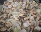 A picture of step 6 of Buttery shrimp scampi in a white wine sauce over angel hair pasta#mycookbook.