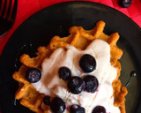 Foto del paso 4 de la receta: Gofres (o tortitas) de boniato