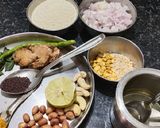 A picture of step 1 of Upma.