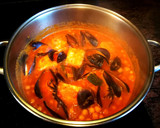Foto del paso 4 de la receta: Guiso de garbanzos con bacalao y mejillones 🐠