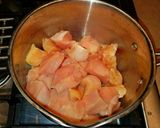 A picture of step 1 of Mike's EZ Chicken Sausage & Shrimp Gumbo.
