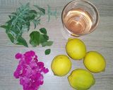 Pas rețetă Limonadă cu trandafir 1 fotografie