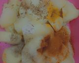 A picture of step 1 of Crispy Potato sticks.