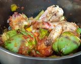 Foto del paso 4 de la receta Pollo guisado con alcachofas