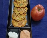 A picture of step 3 of Hash brown potato pancakes.