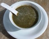 A picture of step 2 of Mint chutni.