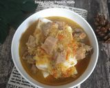 Foto langkah ke 4 dari resep Sayur Godog Pepaya Muda Daging Sapi.