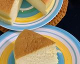 Hình bước làm 3 của món Bông lan phô-mai (JP Souffle Cheesecake)