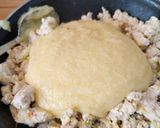 Foto del paso 4 de la receta Pastel de verduras y pollo al horno con base de polenta