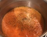 Foto del paso 3 de la receta: Pasta de tomate natural, acompañada de fusilli y pollo