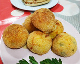 Foto del paso 7 de la receta: Bombas de arroz con quesos