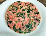Foto del paso 2 de la receta: Filete ruso con espinacas en airfryer