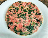 Foto del paso 2 de la receta: Filete ruso con espinacas en airfryer