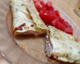 Foto del paso 5 de la receta: Omelette de paleta (fiambre) y queso, con ensalada
