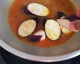 Foto langkah ke 10 dari resep Terong Tahu Kuah Kacang.