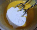 A picture of step 7 of Mango Cheese cake.