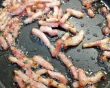Foto del paso 6 de la receta: Ensalada de guisantes con bacon y salsa de yogurt