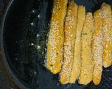 A picture of step 7 of Jowar and Rice cigars.
