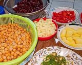 A picture of step 3 of Chana Chat.