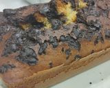 Gambar langkah 7 resipi Kek Pisang Santan.