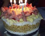 Foto langkah ke 6 dari resep Cake Mie Instan.