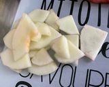 Une image de l'étape 6 de Salade multicolore à la pastèque et melon d'Espagne.