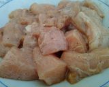 Foto langkah ke 3 dari resep Ayam Koloke Saus Tiram Tumis Kubis dan Brokoli.