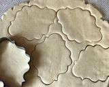A picture of step 2 of Butter cookies.