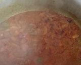 A picture of step 2 of Gobhi palak.