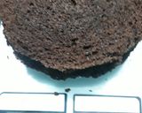 A picture of step 5 of Chocolate truffle cake eggless.