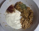 عکس مرحله 7 از دستور دیپ ماست و بادمجان با میت بال مرغ 😋