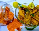 A picture of step 9 of Red Lentil cutlets.