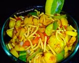 A picture of step 6 of Butter Corn Chaat.