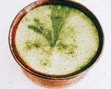 Hình bước làm 3 của món Matcha Latte 🍵🍵