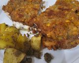 Foto del paso 7 de la receta: Cordón blue y patatas con mojo verde