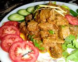 A picture of step 4 of Masala kaleji😋مصحالہ کلیجی 💞.