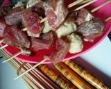Foto langkah ke 4 dari resep Sate Daging sapi.