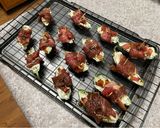 A picture of step 7 of Steak Wrapped Stuffed Jalapeños.