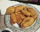 A picture of step 4 of Masala Mirch Pakora 😃😃.
