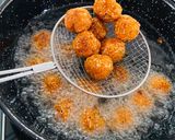 A picture of step 6 of Cabbage Manchurian.