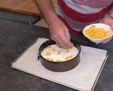 Foto del paso 7 de la receta Tarta de queso y melocotón