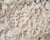 A picture of step 1 of Besan ka papad.