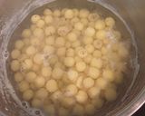 Hình bước làm 1 của món Canh mướp nấu hạt sen