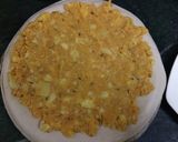 A picture of step 5 of Aloo Vadi.
