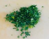 Une image de l'étape 1 de Entrecôte sauce chimichurri.