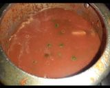 A picture of step 4 of Sindhi Aloo Matar.