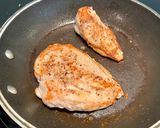 A picture of step 2 of Chicken Caesar Salad.