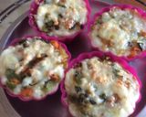 A picture of step 10 of Layered idli muffins.....Baking.