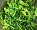 韓式涼拌波菜的食譜步驟3照片